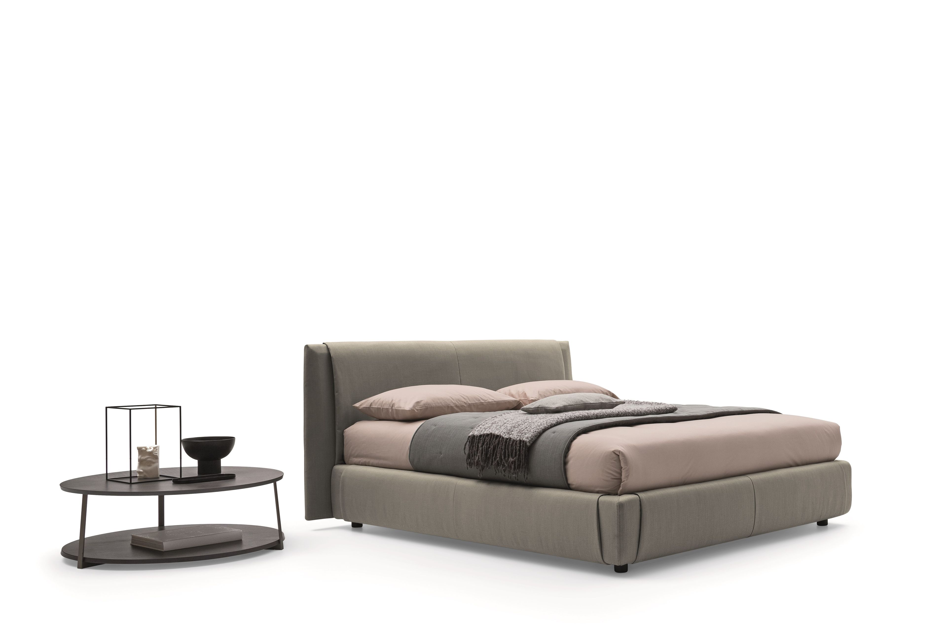 Тканевая кровать с мягким изголовьем Ditre Italia Kailua ARCH-00031584 - Вид №1