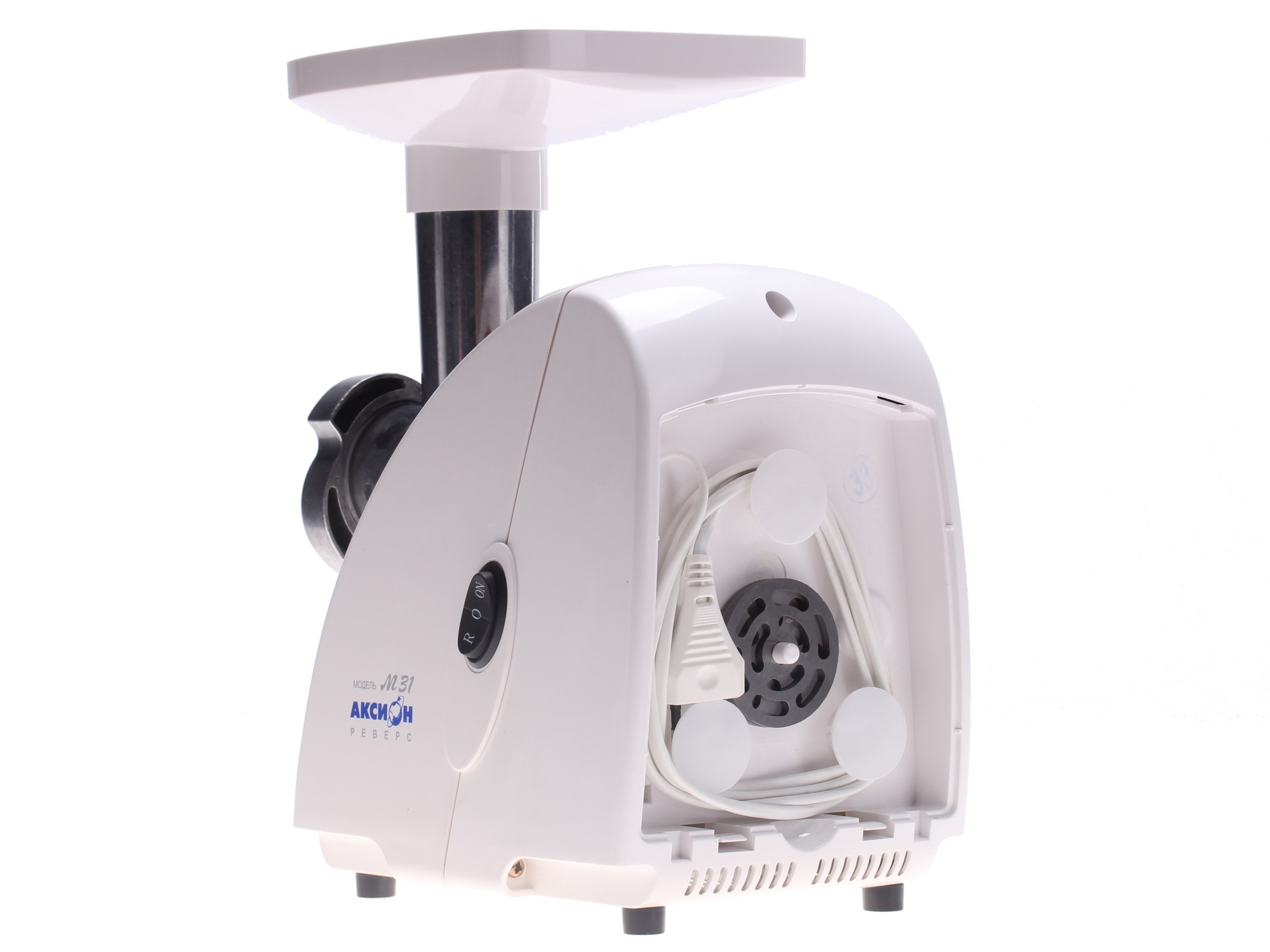 6612398 Мясорубка электрическая Аксион М 31.01 белый STDN-0048621 - Вид №5