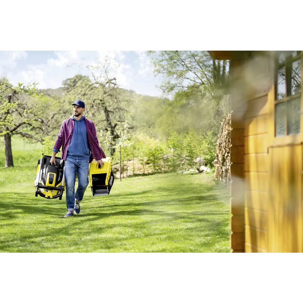 Газонокосилка аккумуляторная самоходная Karcher LMO Battery 36-46 36 В 46 см 1x5 Ач АКБ и ЗУ входит в комплект 85133598 STLM-2058175  - Вид №9