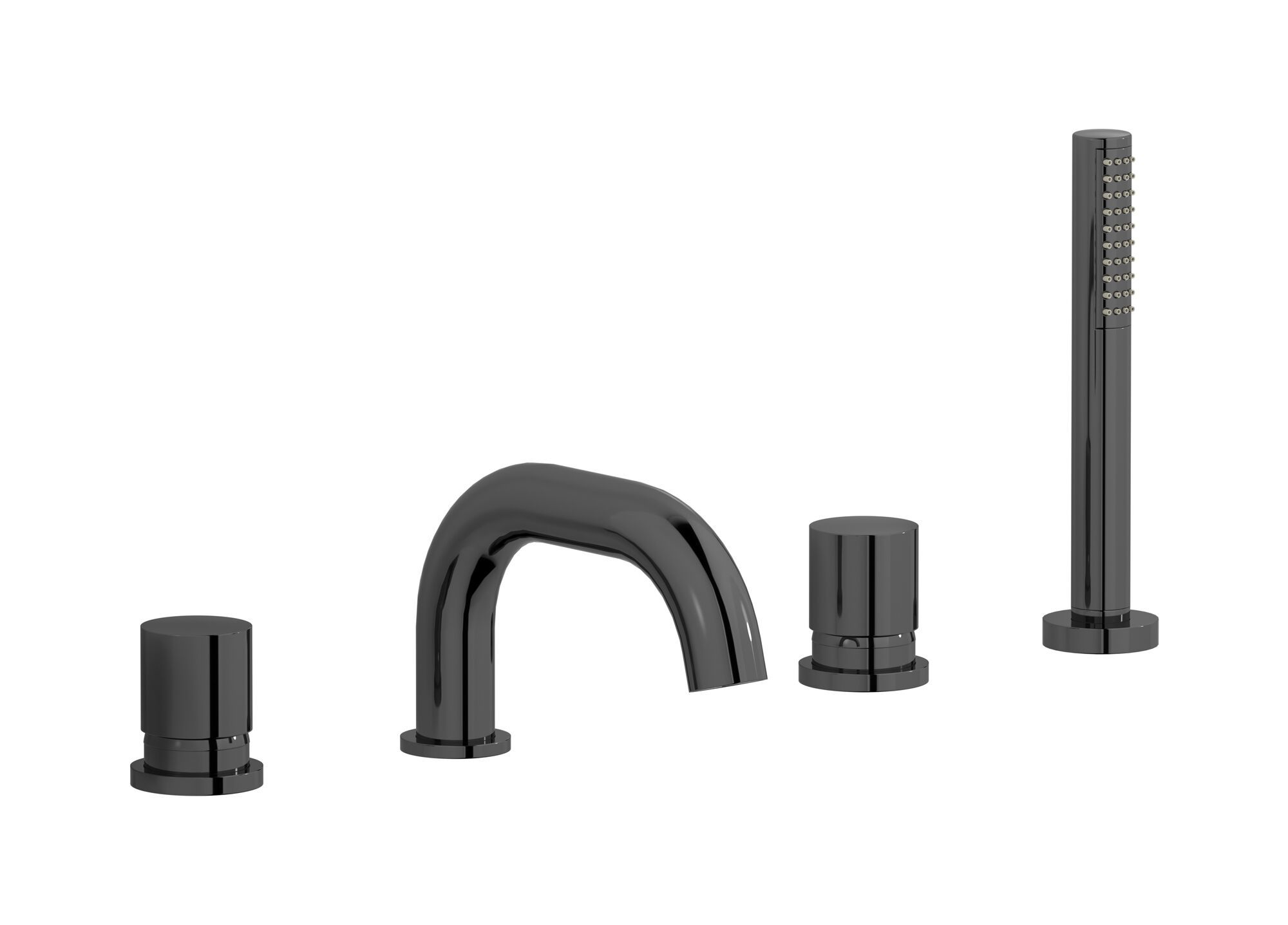 Смеситель для ванны с 4 отверстиями и ручным душем IB Brera ARCH-00040915 - Вид №1