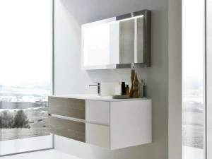 Ideagroup Подвесная тумба под умывальник с ящиками Nyù