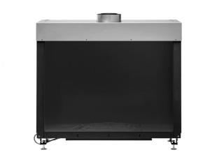 Газовый закрытый камин