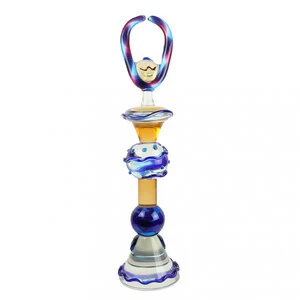2247 ORIGINALMURANOGLASS Скульптура из муранского стекла Тотем 26 см