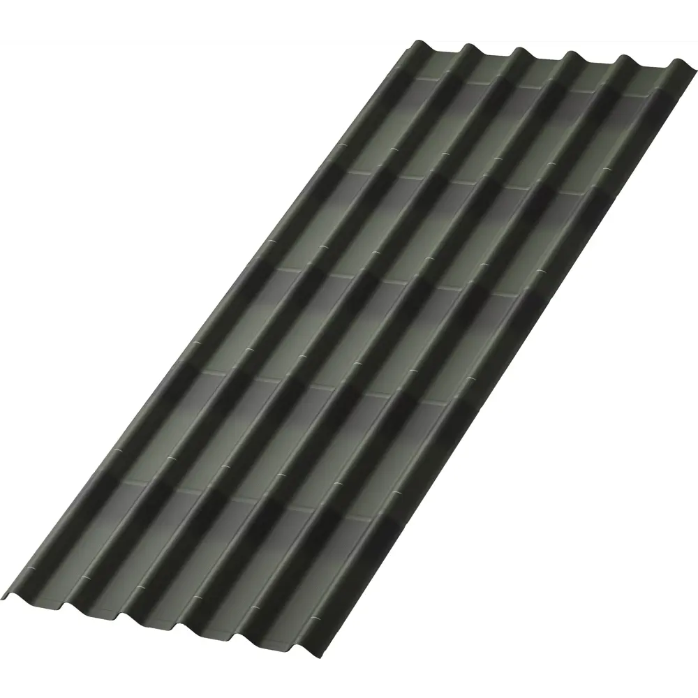 Черепица Ондулин DIY 3x820х1950 мм зеленый 81950533 STLM-2199323 ONDULINE - Вид №2