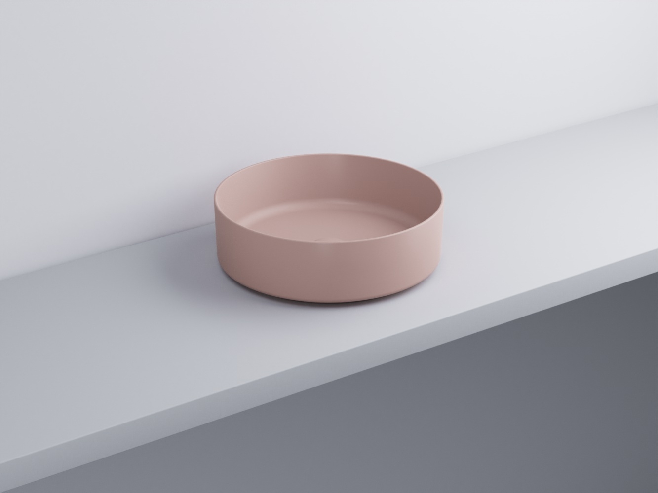 SHCOLAT40-CP Раковина круглый 40 cielo Shui Comfort Ceramica Cielo