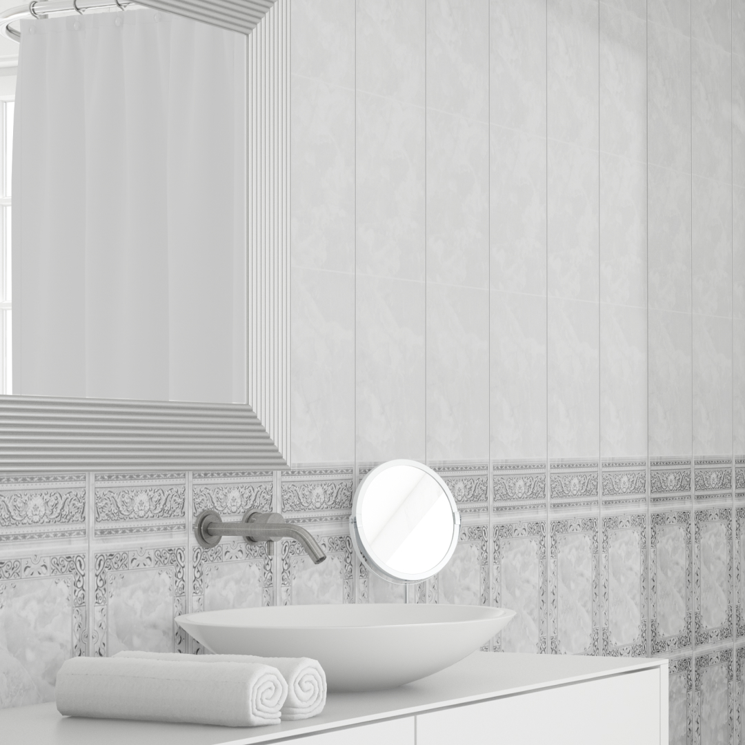 Панель пласт. "Фриз" Барон 102 Черный 2,7*0,25 STSR-439 АКВАТОН Novita - Вид №4