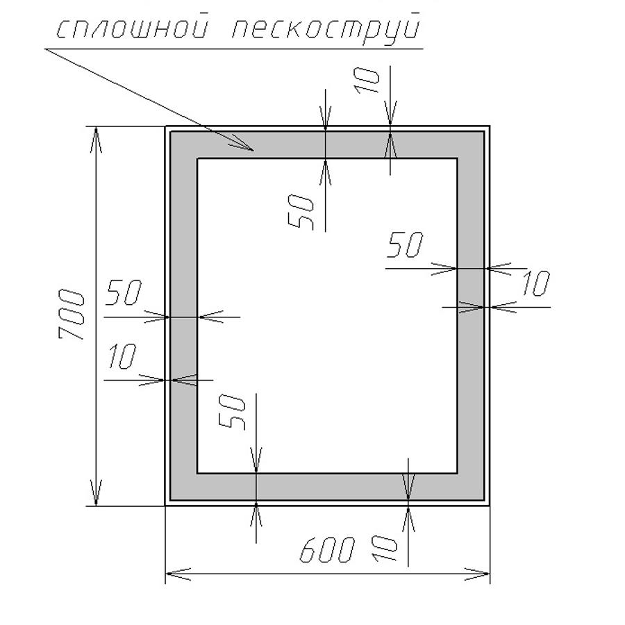 Зеркальная панель Alvaro Banos Barcelona 60 с LED подсветкой Santreyd 8400.1000 - Вид №2