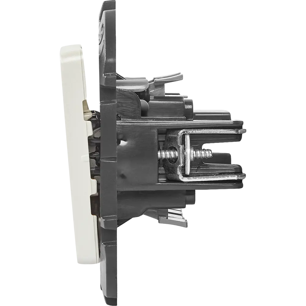 LEXMAN LILIAN — двухклавишный выключатель скрытого монтажа в жемчужном исполнении 86761698 STLM-1105728 - Вид №3