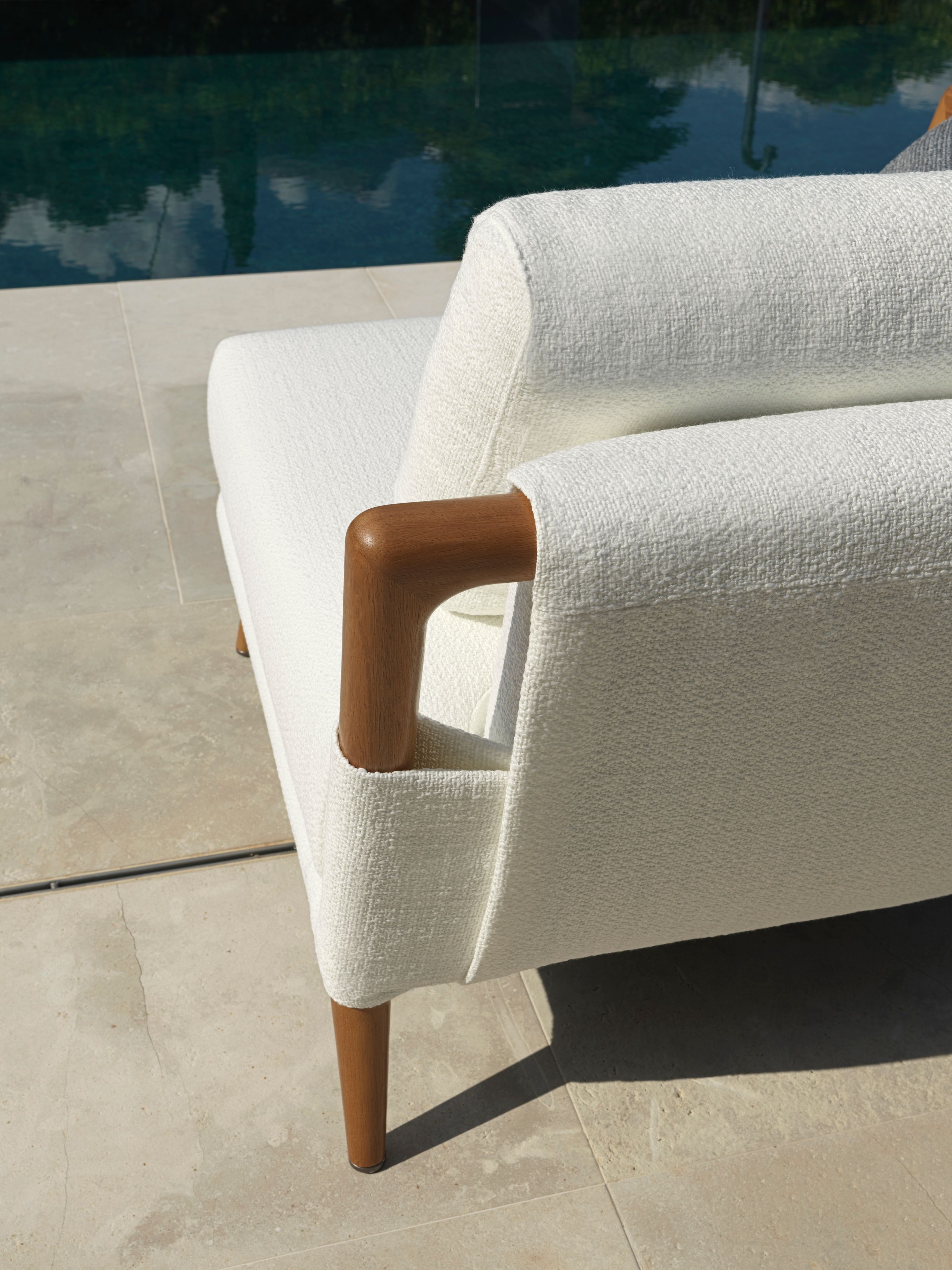 Ткань съемный садовый диван Flou Gaudí ARCH-00063986 - Вид №3