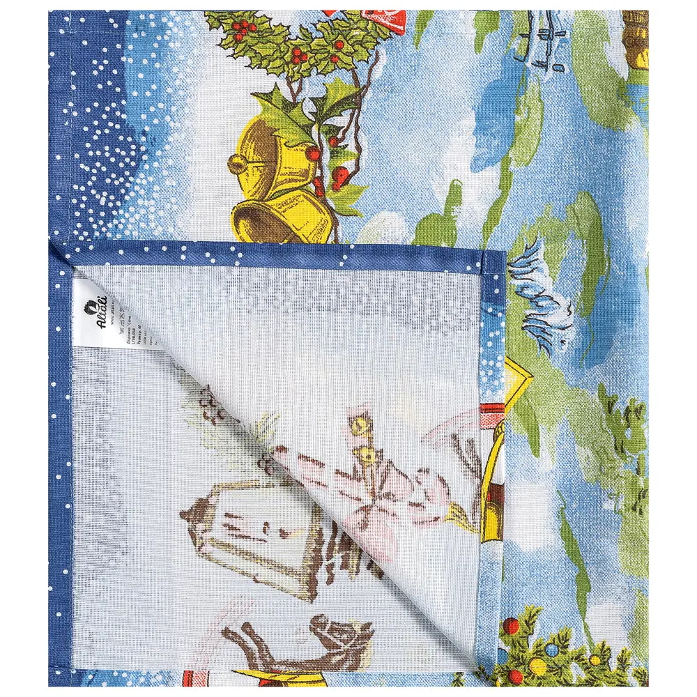 Дорожка Altali Сочельник прямоугольная 40x140 см цвет синий 85364606 STLM-2180144 - Вид №3