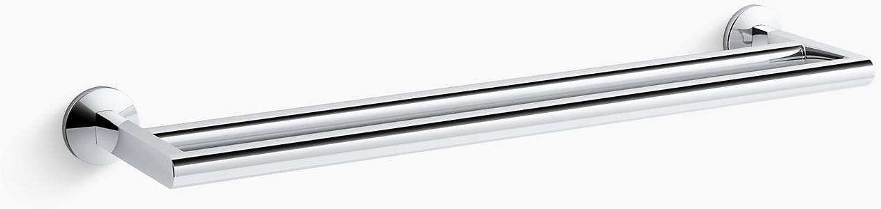 KOHLER Двойная вешалка для полотенец Components  K-78375-CP 