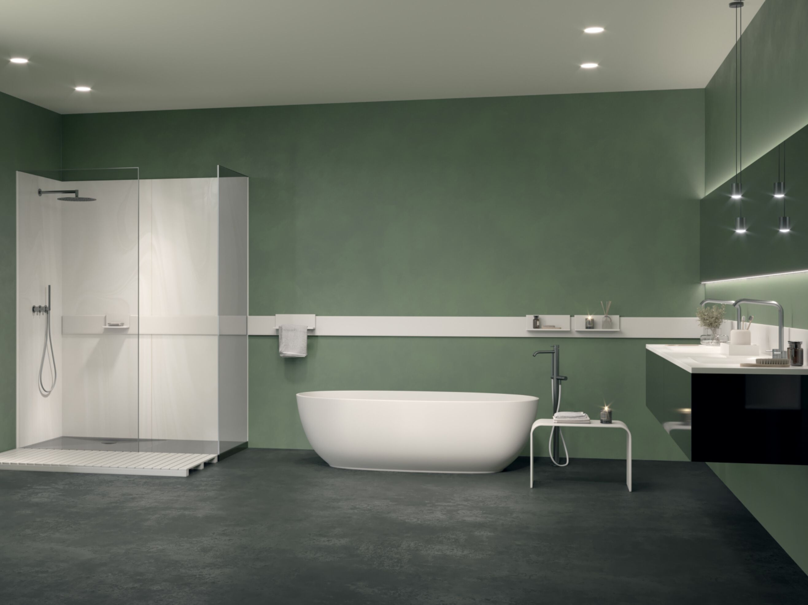 Мебель для ванной комнаты Corian® Acquapazza чистый ARCH-00092028