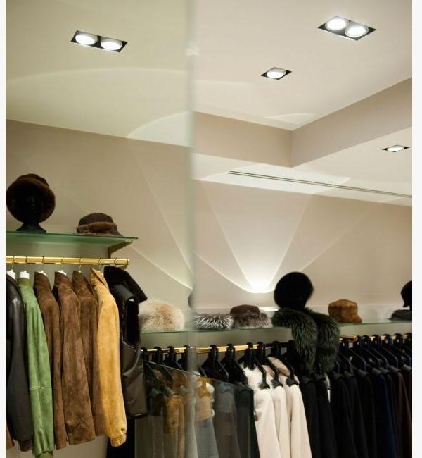 Delta Light Встраиваемый точечный светильник с несколькими регулировками Grid in sun-id-1396159 - Вид №8