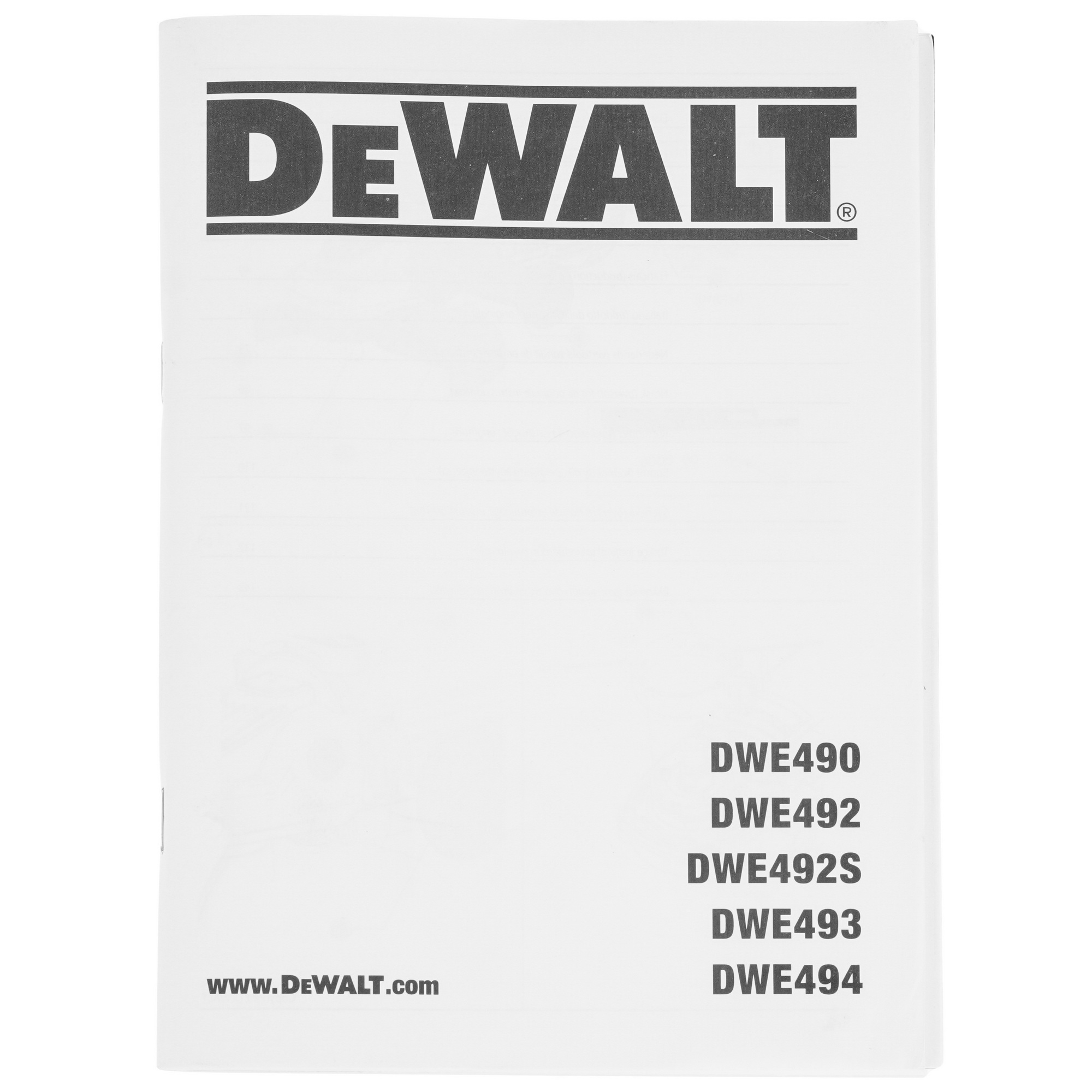 Углошлифовальная машина (УШМ) DeWalt DWE492S-QS 5480666 STDN-0030142 - Вид №7