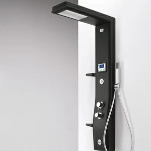 Душевая колонна Etoile Antracite 160 см c хромотерапией и изливом 4ETA8N0A