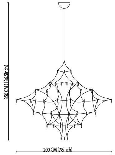 Quasar Подвесной светильник из никеля с кристаллами swarovski® sun-id-1416572 - Вид №13
