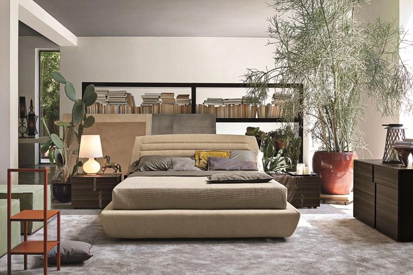 Gruppo Tomasella Прямоугольная прикроватная тумбочка из дуба с ящиками Athena sun-id-1420649 - Вид №1