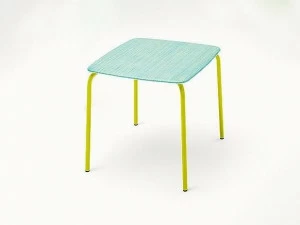 Paola Lenti Квадратный штабелируемый садовый стол Lido B133te