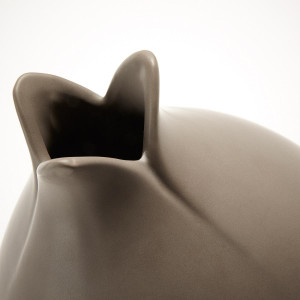 054827 Ваза керамическая коричневая La Forma Lys