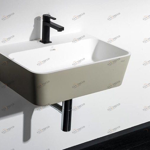 S502200056 Подвесная раковина настенная овальная SYSTEMPOOL  белая 