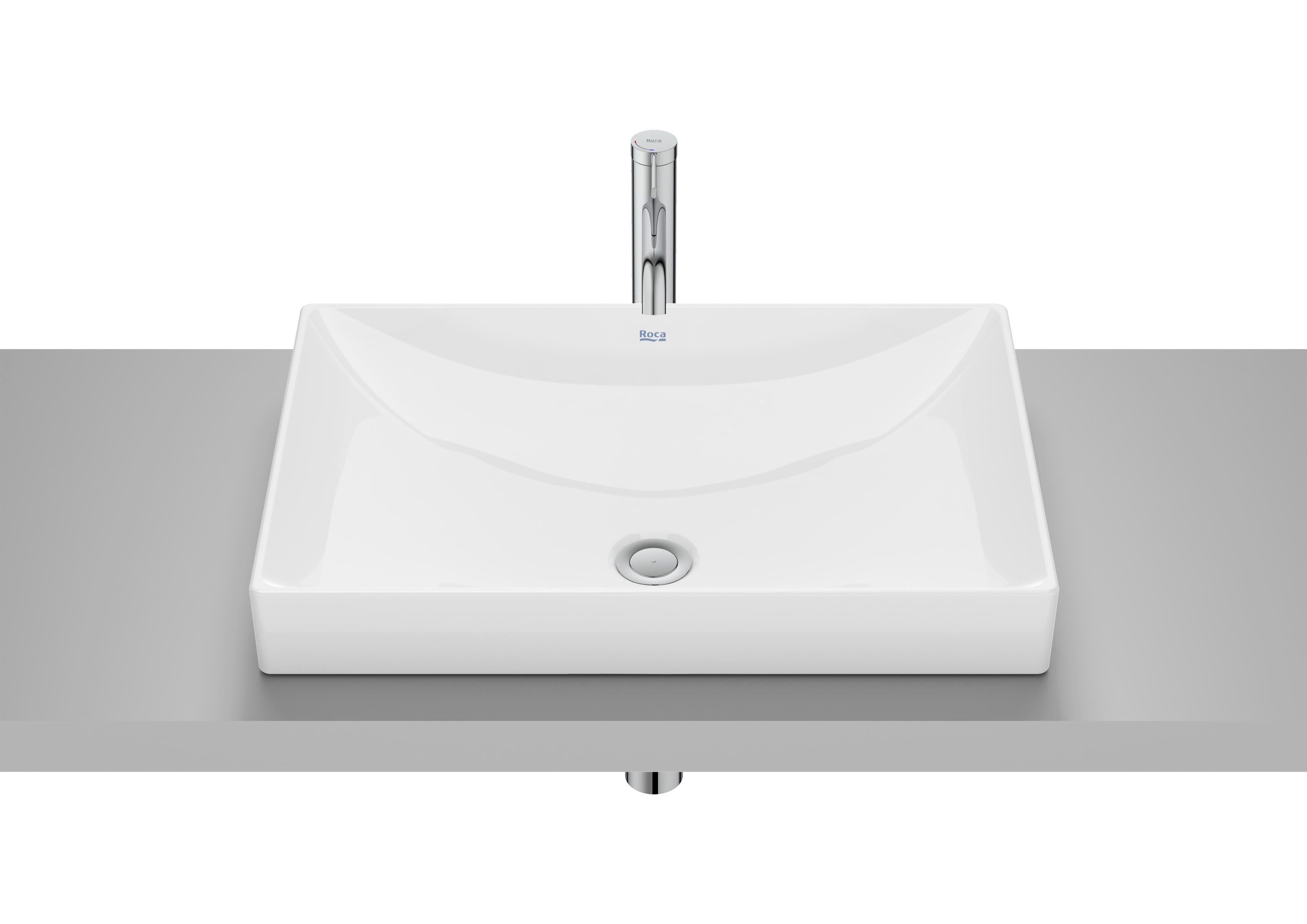 Керамическая столешница прямоугольная раковина Roca Ona ARCH-00028321 - Вид №1