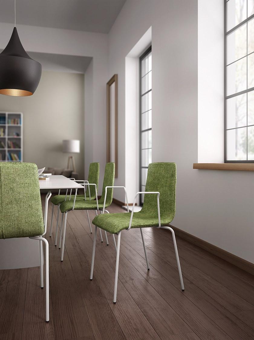 Leyform Съемное штабелируемое тканевое кресло с подлокотниками Zerosedici sun-id-1375111 - Вид №6