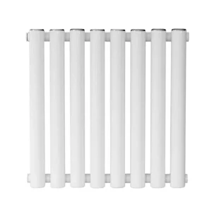 Радиатор трубчатый КЗТО Гармония 1 Г150010НП 500/80 10 секций нижнее правое подключение сталь белый