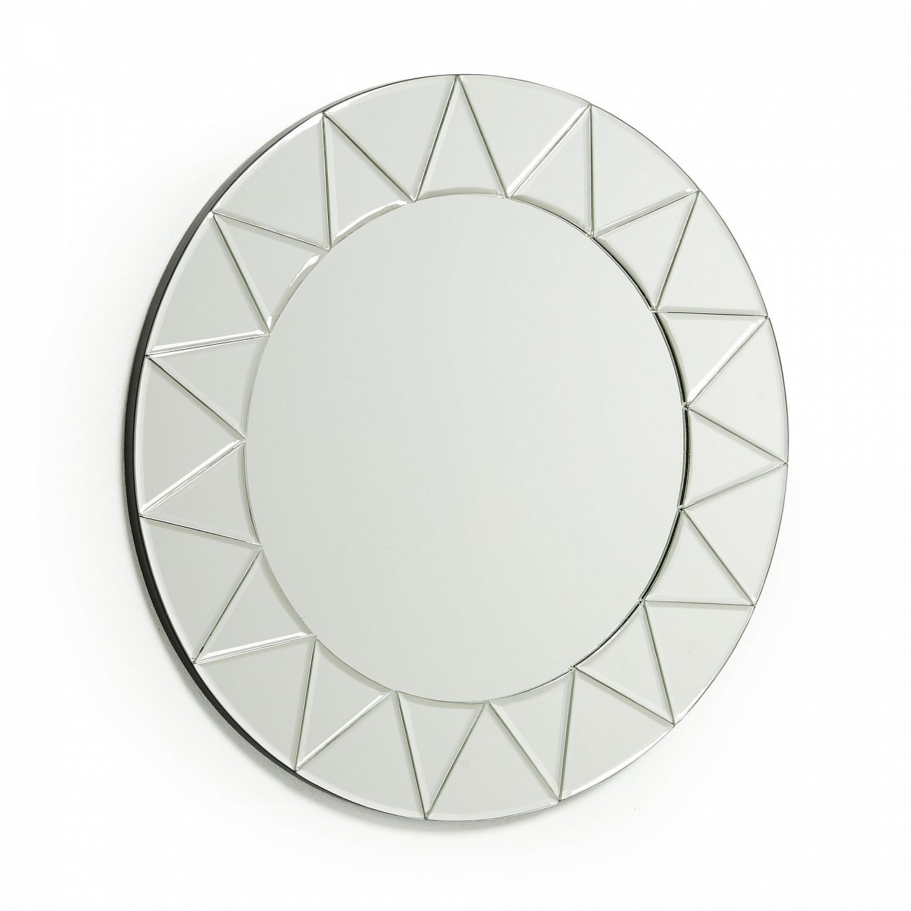 Зеркало круглое с фацетом Bar 50 от La Forma LA FORMA ДИЗАЙНЕРСКИЕ 342855 Зеркальный  - Вид №1