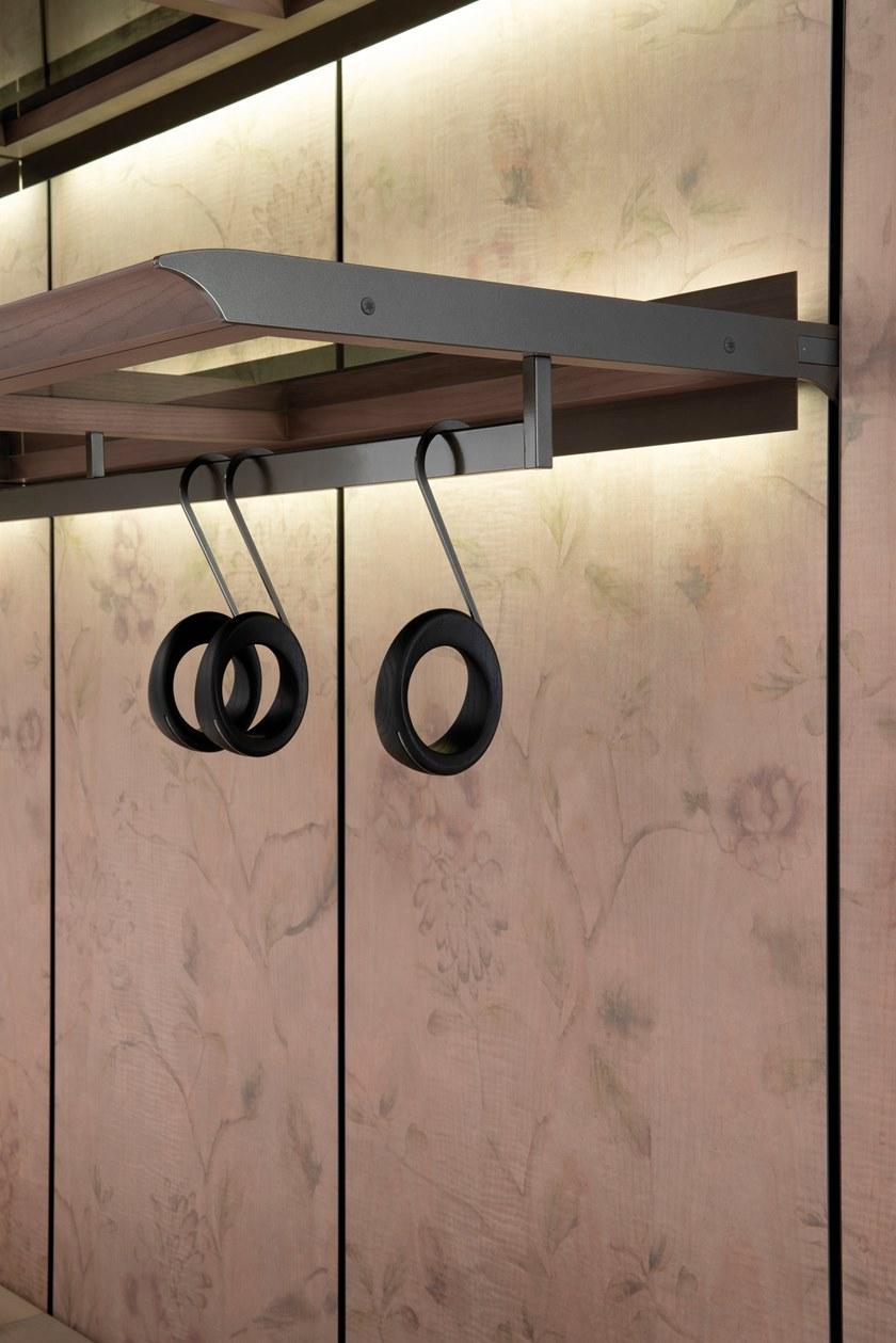 Giorgetti Модульная гардеробная из ясеня со встроенной подсветкой sun-id-1430233 - Вид №11