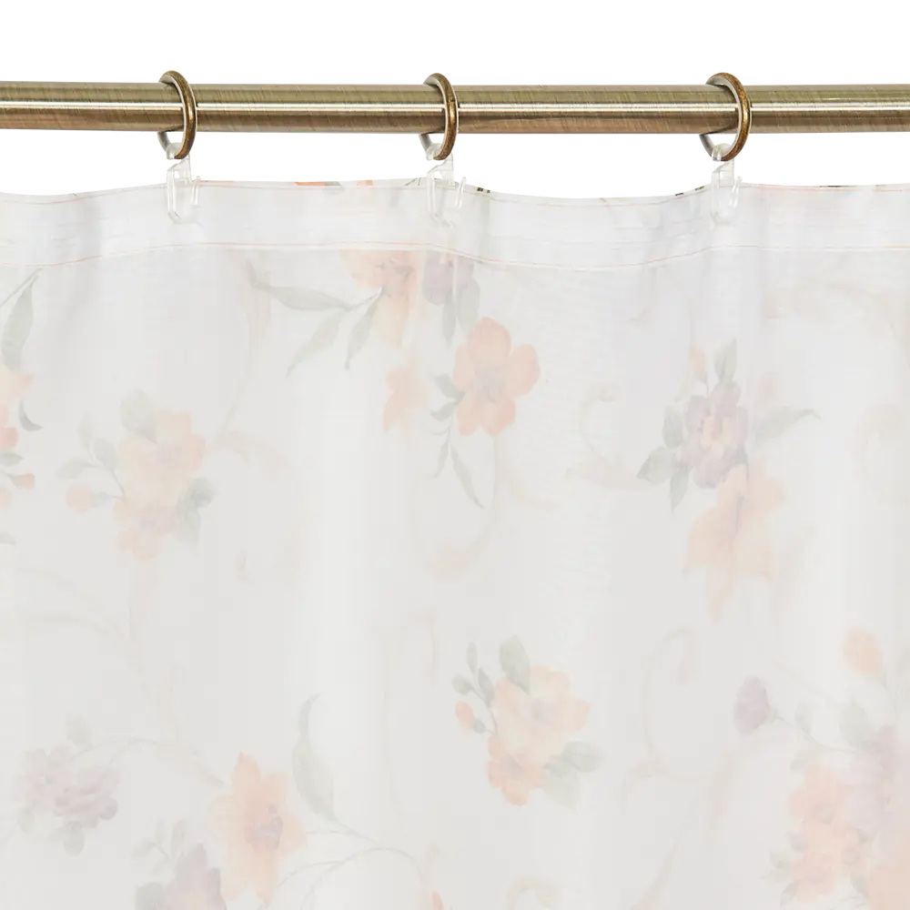 Комплект тюля на ленте для кухни «Мари» 280x160 см цвет персиковый WITERRA STLM-2146701 - Вид №4