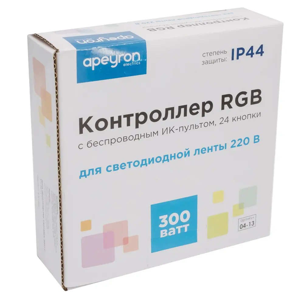 Контроллер RGB 220 В 300 Вт пульт IP44 17677499 STLM-2074809 APEYRON  - Вид №7