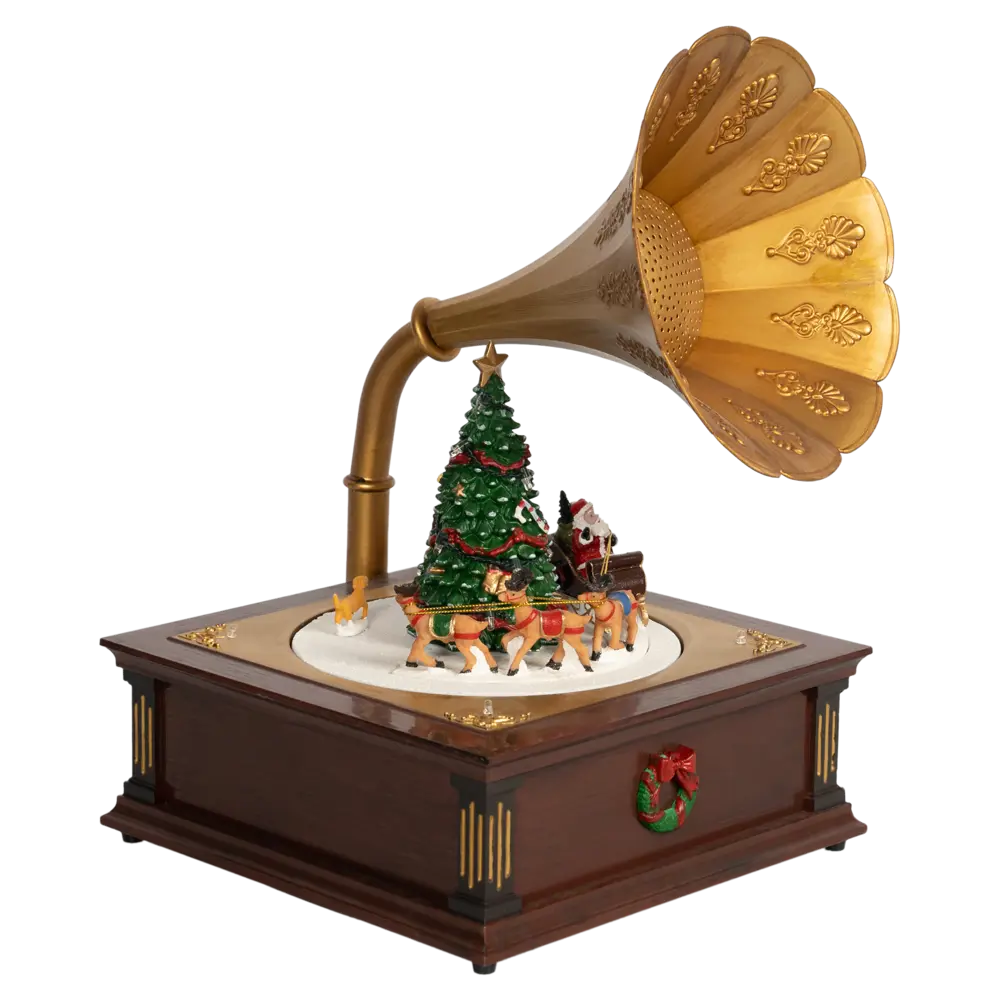 89368034 Новогодняя композиция светящаяся Громофон STLM-1508079 Santreyd  - Вид №4