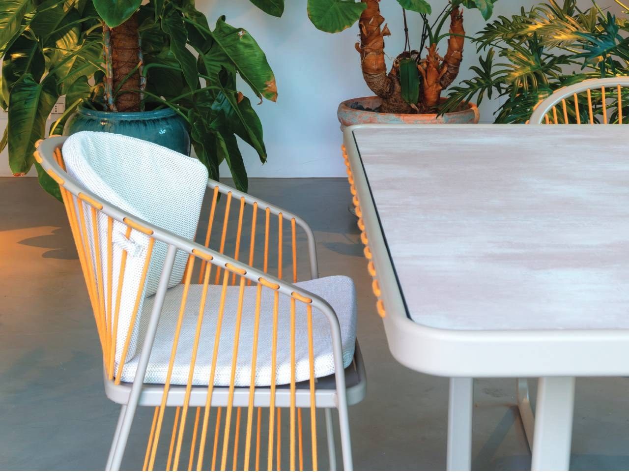 Квадратный садовый стол из ламината Coro Sally ARCH-00019009 - Вид №2