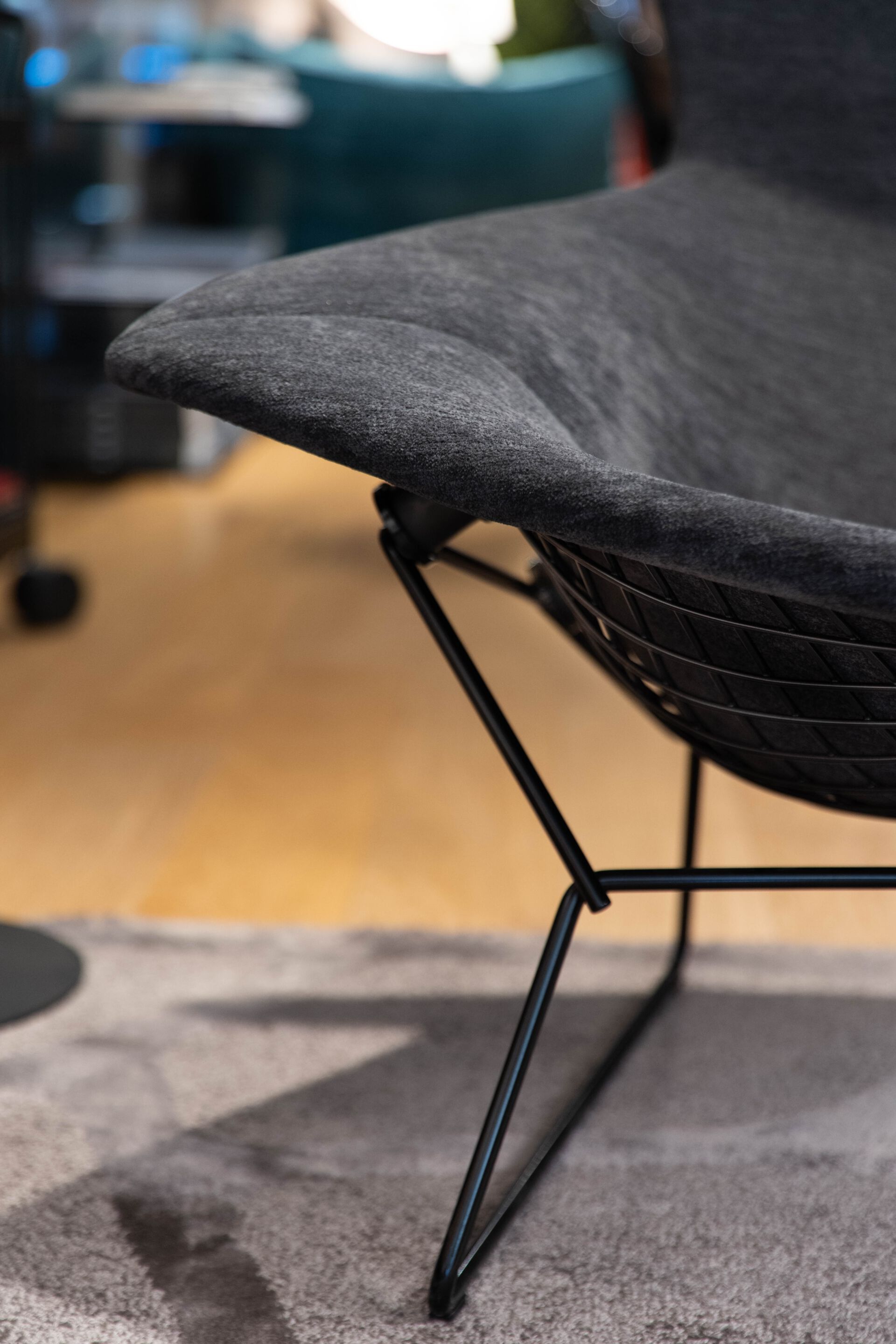 Тканевое кресло с высокой спинкой In Stock Knoll ARCH-00107232 - Вид №2