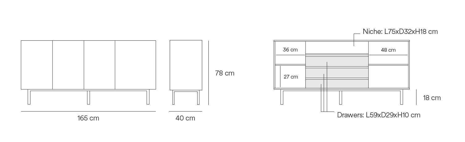 Шкаф из МДФ с распашными дверями TEULAT Arista ARCH-00055082 - Вид №27