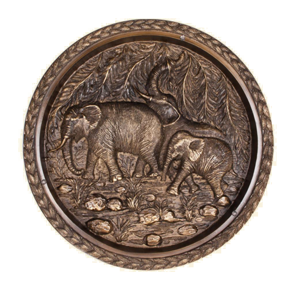 13062 Стол Слон 2 Бронза BOGACHO 4627138231074 - Вид №1