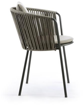 Vermobil Садовое кресло из веревки с подлокотниками Desiree rope De304 - de305 - Вид №15