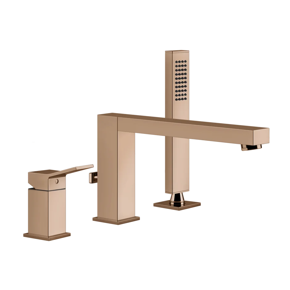 Смеситель для ванны-смеситель для душа 53037 030 Gessi Rettangolo k МЕДЬ PVD 53037030