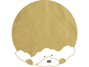 Круглый хлопковый коврик для детей