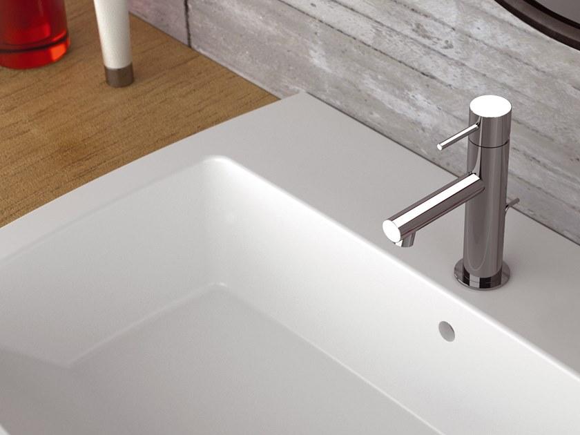 Rubinetterie Mariani Смеситель для раковины, однорычажный, латунный, настольный Ultraminimal 393/um - Вид №2