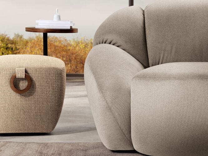 3-местный тканевый диван Max Divani PANUMA ARCH-00072610 - Вид №5