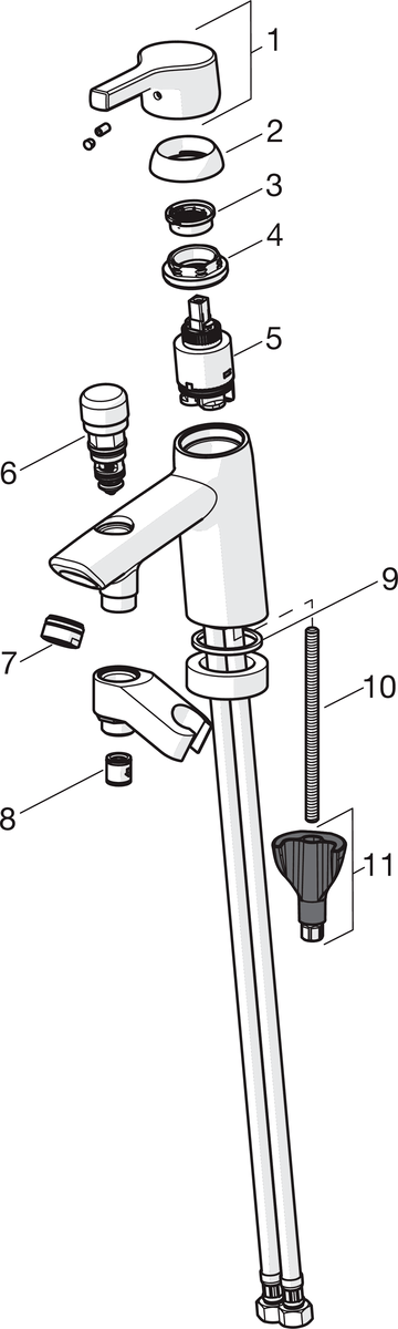 Oras 3946FH Смеситель для ванны 3946FH Saga Style Хром  - Вид №4