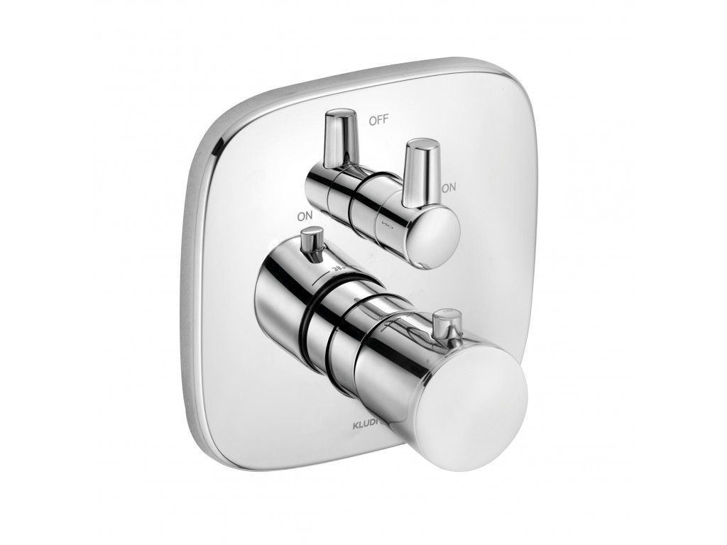 538300575 встраиваемый смеситель для ванны и душа с термостатом KLUDI AMBIENTA хром 