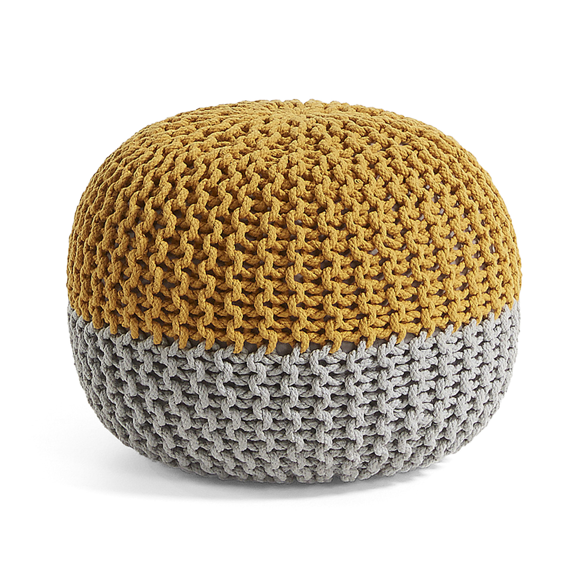 8433840440415 Пуф arieh желто-серый La forma 