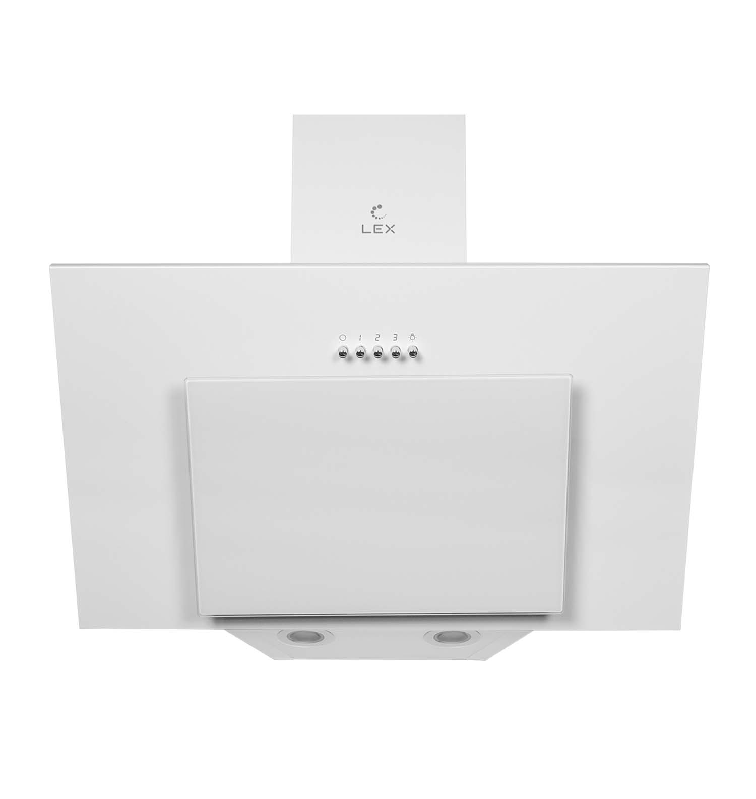 9919448 Вытяжка наклонная LEX MIRA 600 белый/белый STDN-0017284 - Вид №2