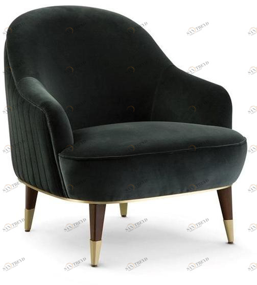 Roche Bobois Бархатное кресло с подлокотниками Eden-rock sun-id-1494938