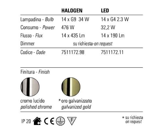 Настольная лампа с кристаллами Vgnewtrend Arabesque ARCH-00016804 - Вид №6