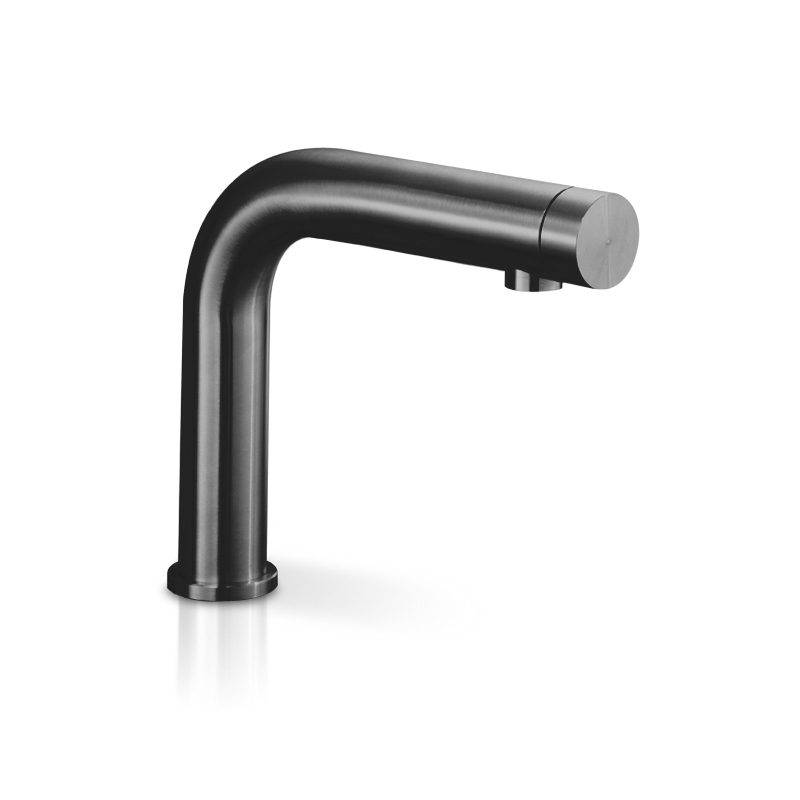 PUR 002 Смеситель Для Умывальника 90 ° Linki PURO Черная Сатиновая Сталь PUR 002 BKS 80