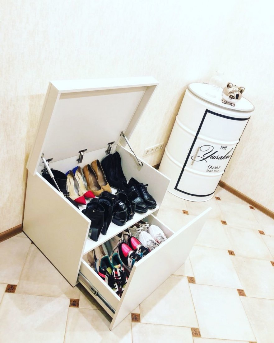 Бокс для обуви L белый Chanel STARBARREL ДЛЯ ОБУВИ 135433 Белый  - Вид №4