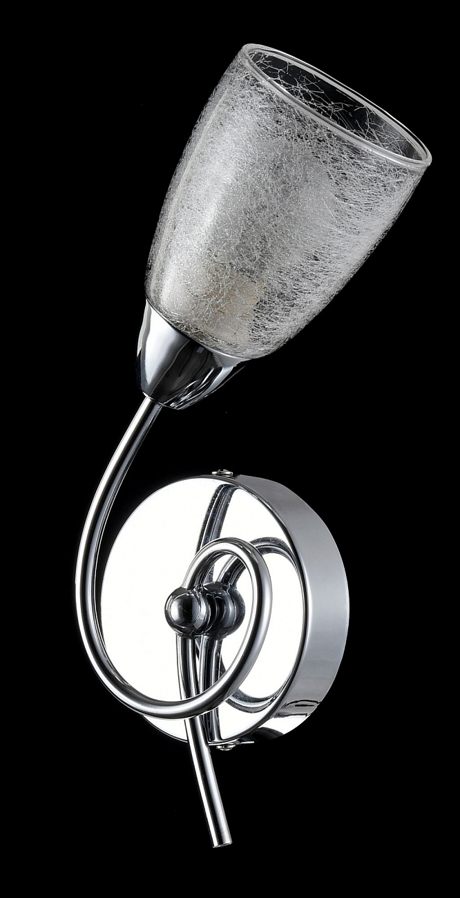 Бра настенное хром с прозрачным плафоном Flash FR5104-WL-01-W FREYA MODERN 00-3957458 Хром - Вид №2